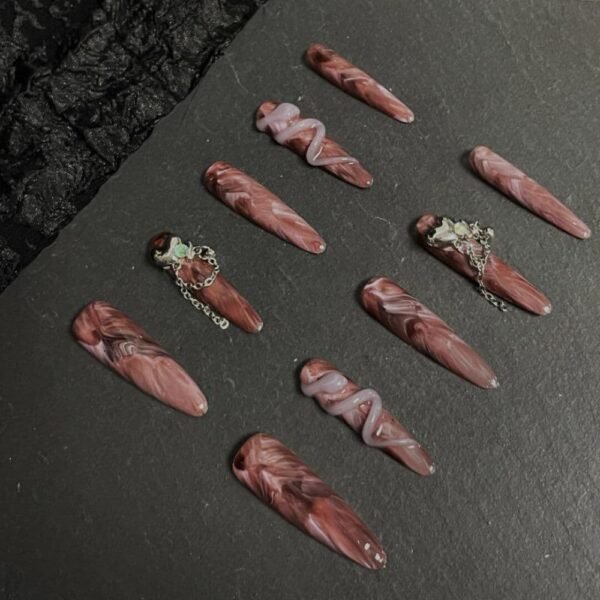 Wujasmine Press on nails 140