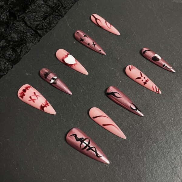 Wujasmine Press on nails 34