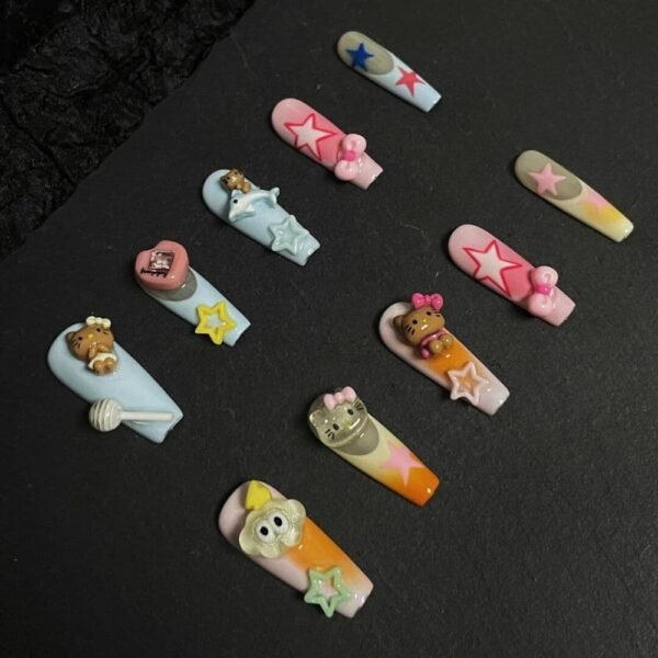 Wujasmine Press on nails 187