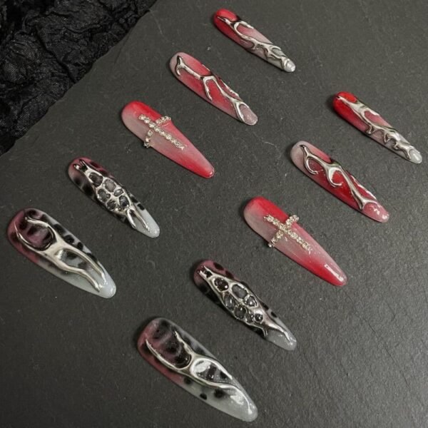 Wujasmine Press on nails 166