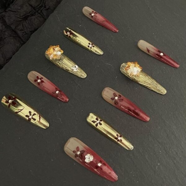 Wujasmine Press on nails 162